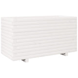 VidaXL Planning box 90x40x49.5 cm Solid pine white
