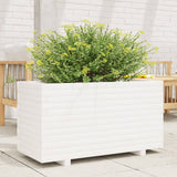 VidaXL Planning box 90x40x49.5 cm Solid pine white