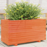 Vidaxl Planning box 90x40x49.5 cm Solid pine wash brown