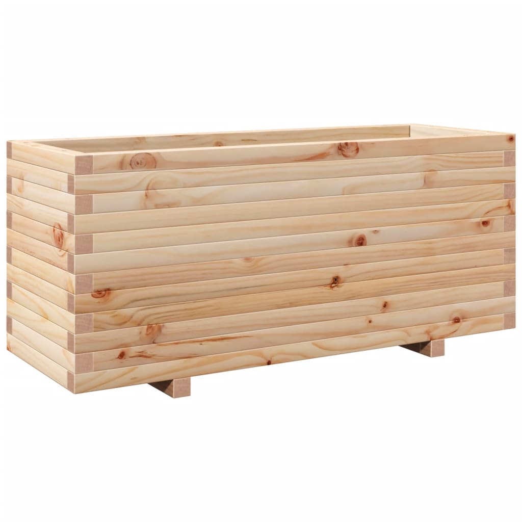 VidaXL Planning box 110x40x49.5 cm Solid pine