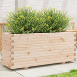 VidaXL Planning box 110x40x49.5 cm Solid pine