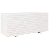 VidaXL Planning box 110x40x49.5 cm Solid pine white