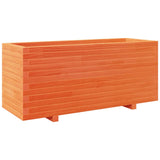 VidaXL Planning box 110x40x49.5 cm Solid pine wash brown
