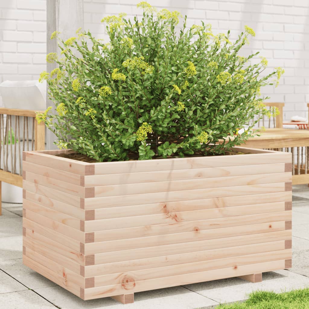 VidaXL Planning box 90x60x49.5 cm Solid pine