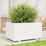 VidaXL Planning box 90x60x49.5 cm Solid pine white