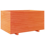 Vidaxl Planning box 90x60x49.5 cm Solid pine wash brown