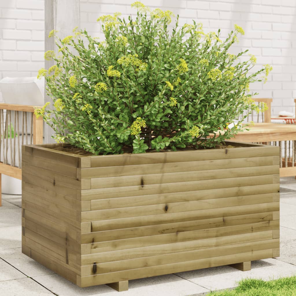 Vidaxl Planning box 90x60x49.5 cm Impregnated pine wood