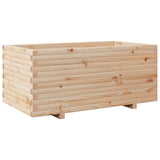 Casella di pianificazione Vidaxl 110x60x49.5 cm Pino solido