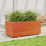 Vidaxl Planning box 110x60x49.5 cm Solid pine wash brown
