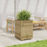 Casella di pianificazione Vidaxl 50x50x72.5 cm Pine impregnato