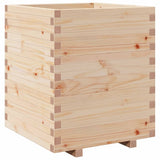 Casella di pianificazione Vidaxl 60x60x72.5 cm Pino solido