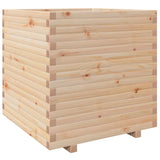 Casella di pianificazione Vidaxl 70x70x72.5 cm Pino solido