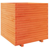 VidaXL Planter Big 70x70x72.5 cm Solid pine wash brown