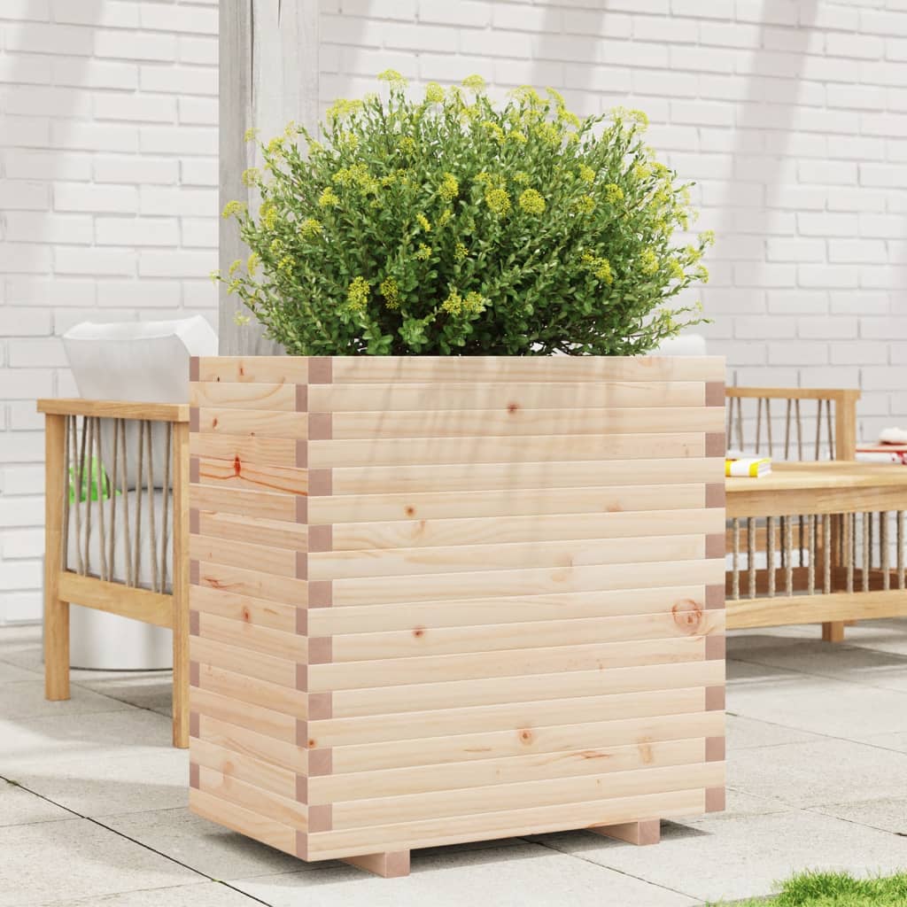 VidaXL Planning box 70x40x72.5 cm Solid pine