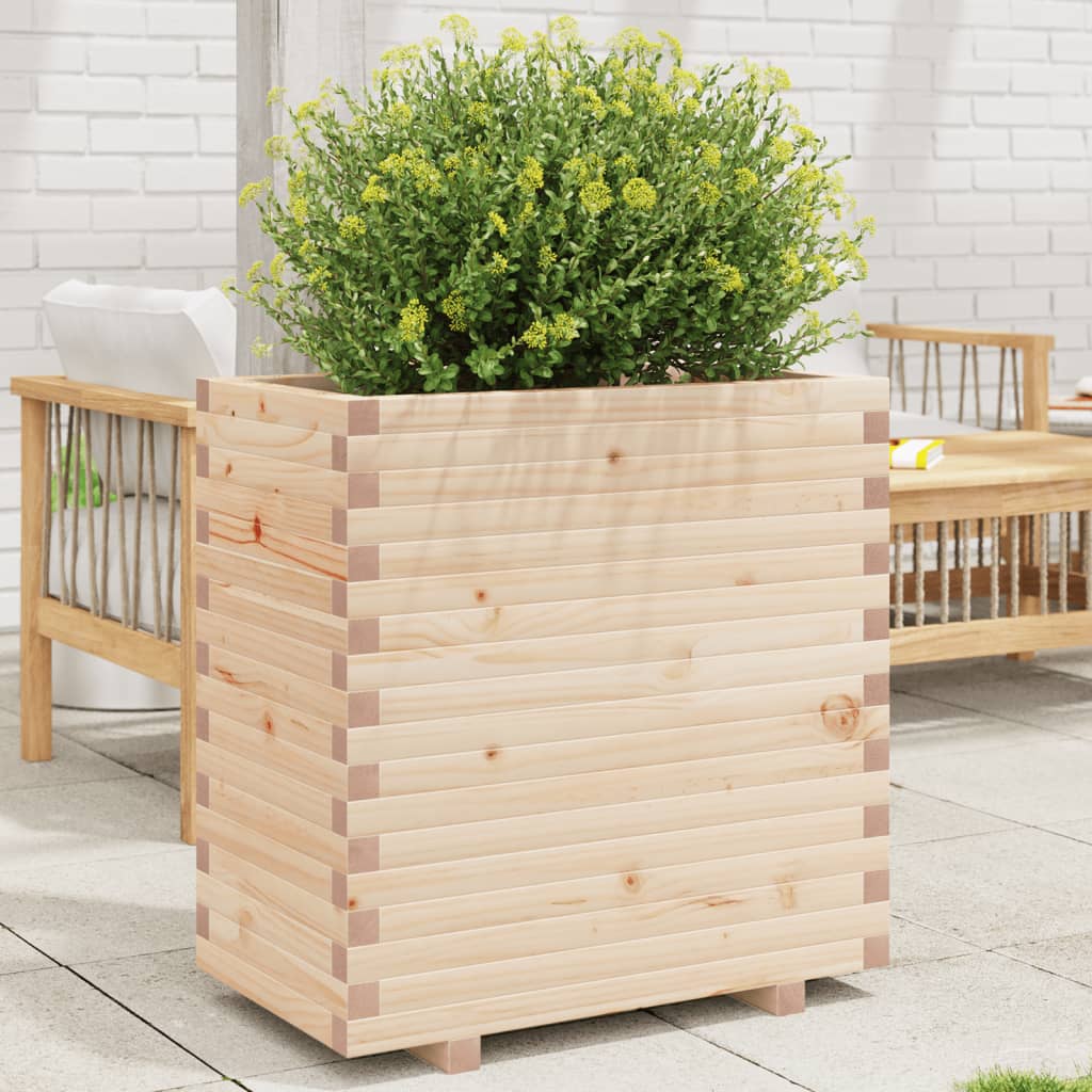 VidaXL Planning box 70x40x72.5 cm Solid pine