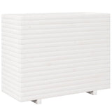 Vidaxl Planning box 90x40x72.5 cm Solid pine white