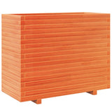 Vidaxl Planning box 90x40x72.5 cm Solid pine wash brown