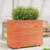 Vidaxl Planning box 90x40x72.5 cm Solid pine wash brown
