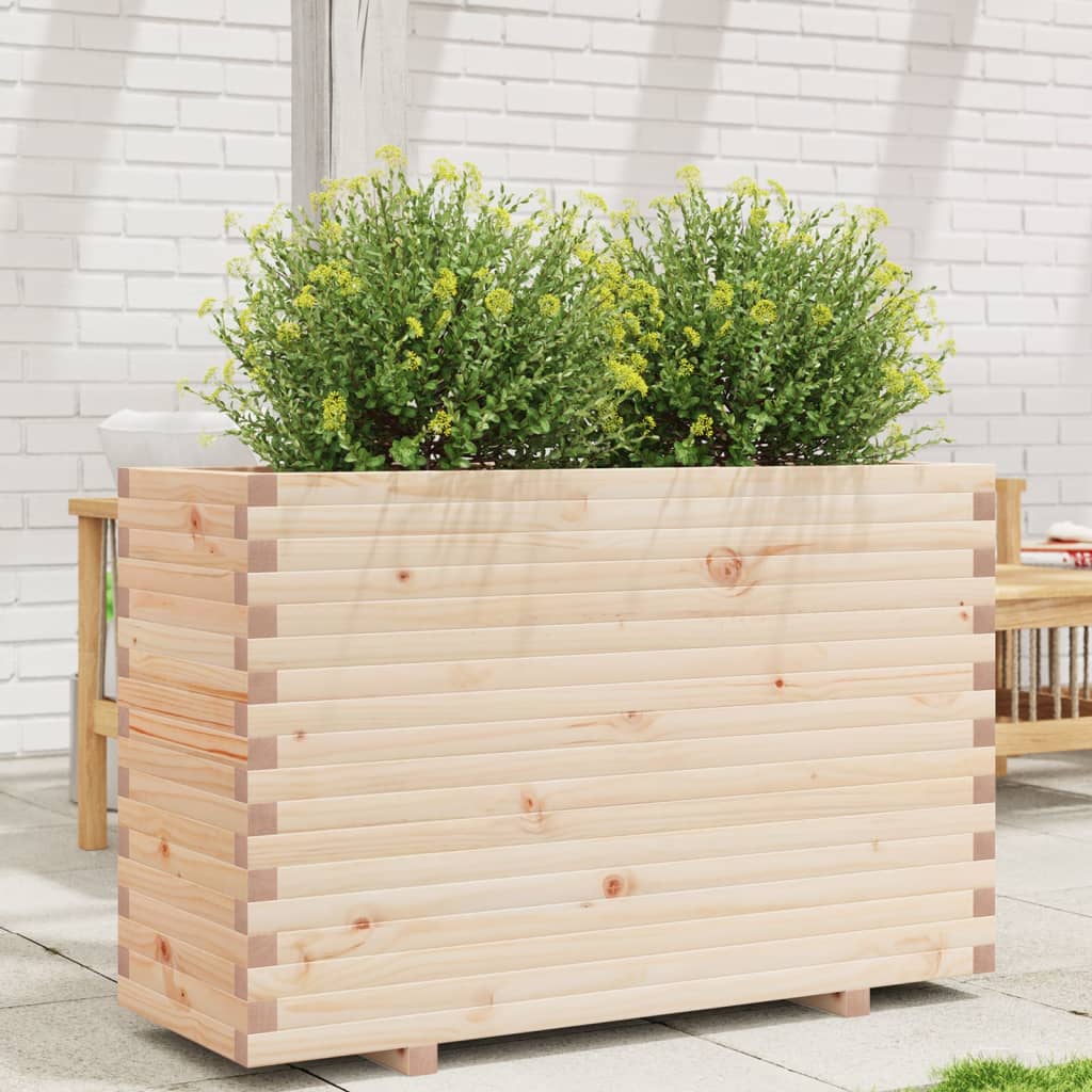 VidaXL Planning box 110x40x72.5 cm Solid pine