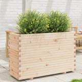 VidaXL Planning box 110x40x72.5 cm Solid pine