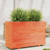 Vidaxl Planning box 110x40x72.5 cm Solid pine wash brown