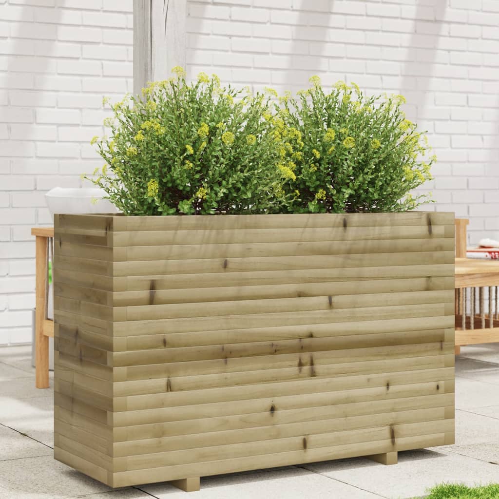 Vidaxl Planning box 110x40x72.5 cm Impregnated pine wood