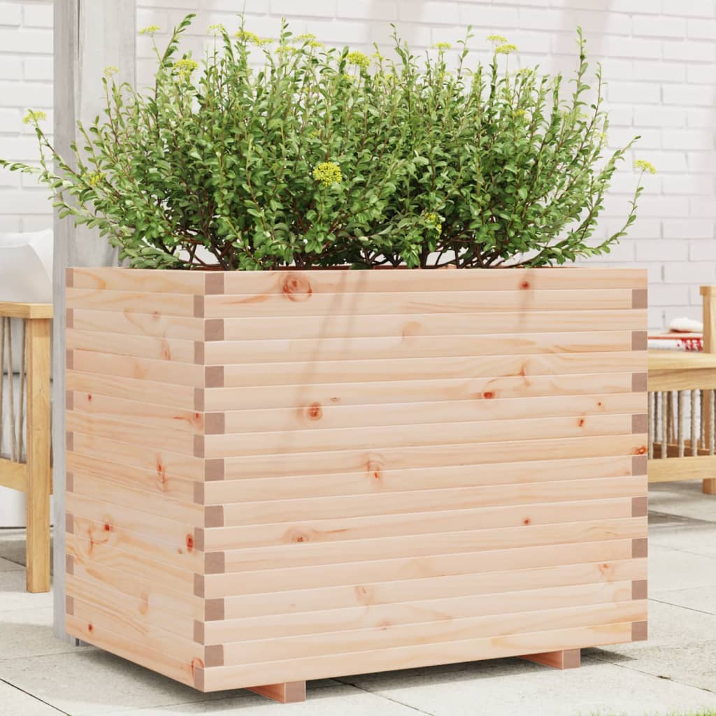 VidaXL Plannbak 90x60x72.5 cm Solid pine