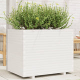 VidaXL Planning box 90x60x72.5 cm Solid pine white