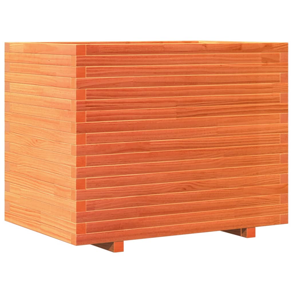 VidaXL Plannbak 90x60x72.5 cm Solid pine wash brown