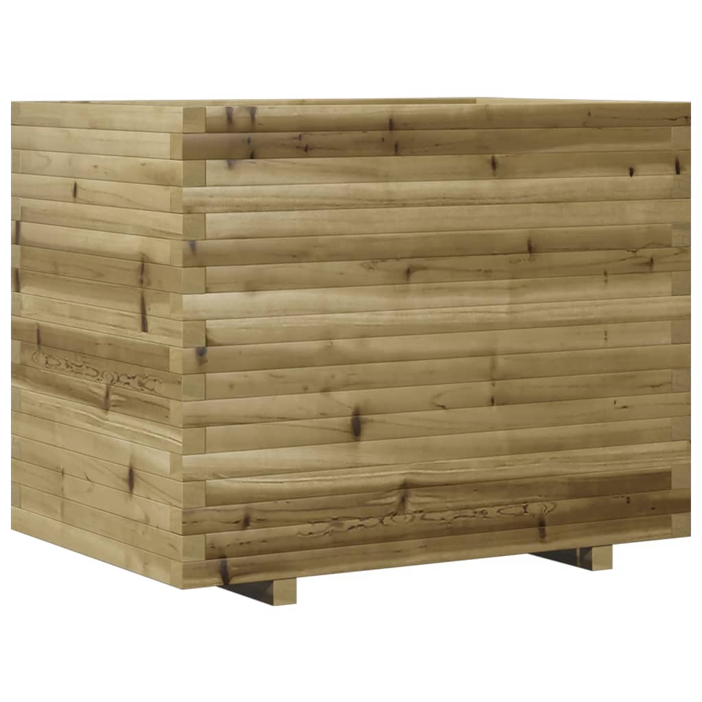 Vidaxl Načrtovanje škatle 90x60x72,5 cm impregnirani bor