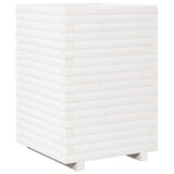 VidaXL Planning box 50x50x72 cm Solid pine white