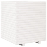 VidaXL Planning box 60x60x72 cm Solid pine white