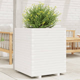 VidaXL Planning box 60x60x72 cm Solid pine white