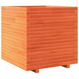 VidaXL Planning box 70x70x72 cm Solid pine wash brown
