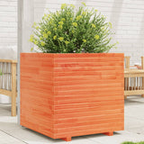 VidaXL Planning box 70x70x72 cm Solid pine wash brown
