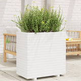 Vidaxl Planning box 70x40x72 cm Solid pine white