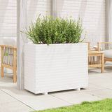 VidaXL Planning box 90x40x72 cm Solid pine white