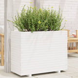 VidaXL Planning box 90x40x72 cm Solid pine white