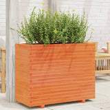 VidaXL Planning box 90x40x72 cm Solid pine wash brown