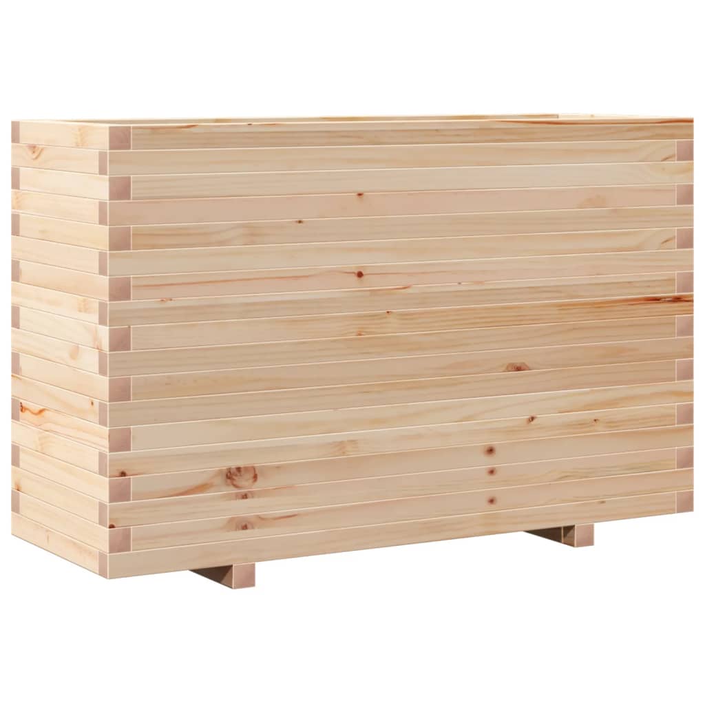 Vidaxl Načrtovanje škatle 110x40x72 cm trden bor