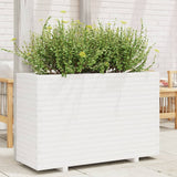 VidaXL Planning box 110x40x72 cm Solid pine white