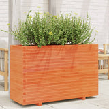 VidaXL Planning box 110x40x72 cm Solid pine wash brown