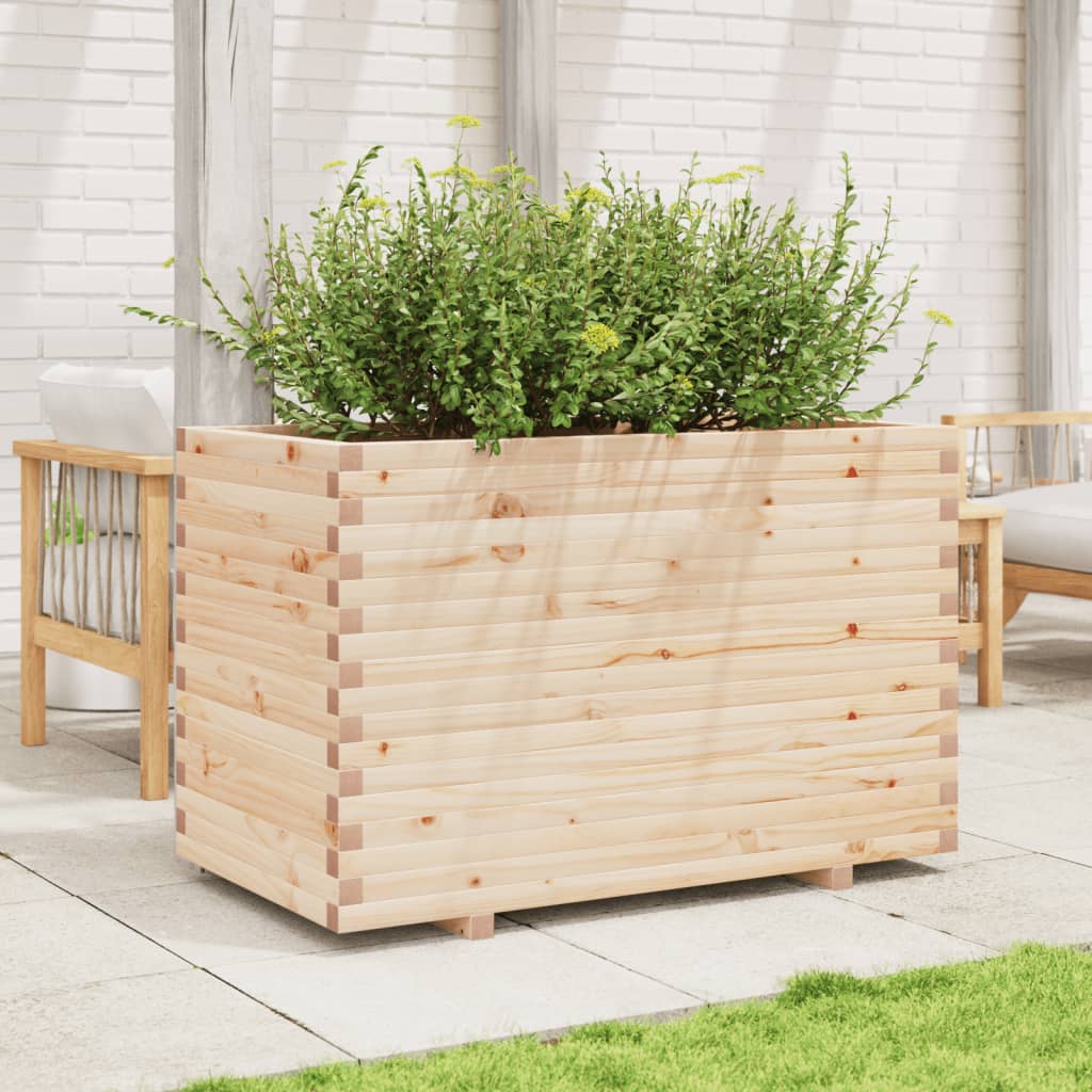 VidaXL Planning box 110x60x72 cm Solid pine