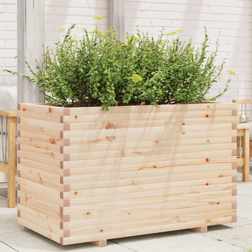 VidaXL Planning box 110x60x72 cm Solid pine