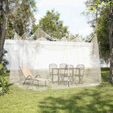 Vidaxl Mosquito Net pro vnitřní i vně 156 Mesh 300x300x250 cm bílá