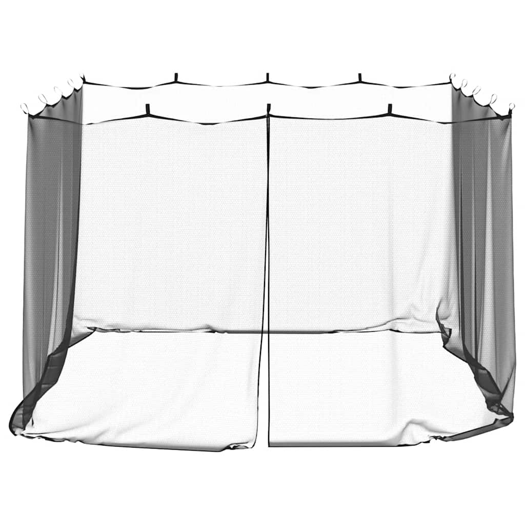 Komar vidaxl za znotraj in zunaj 156 MESH 300x300x200 cm črna