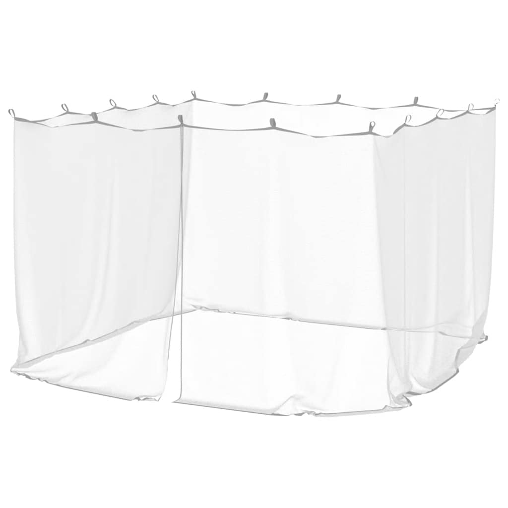 Vidaxl mosquito net for inside and outside 156 mesh 300x300x200 cm white