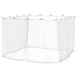 Vidaxl mosquito net for inside and outside 156 mesh 300x300x200 cm white