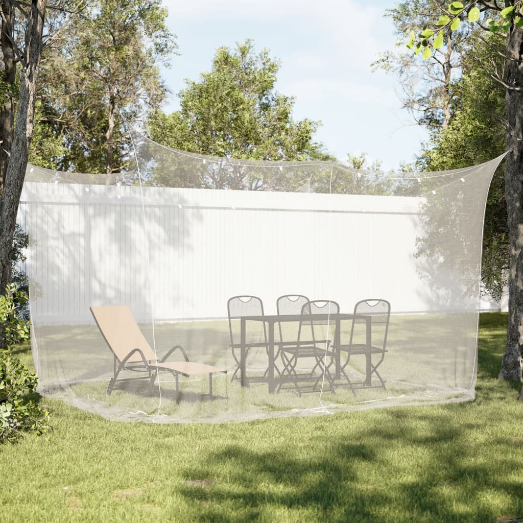 Vidaxl Mosquito Net pro vnitřní i vně 156 Mesh 300x300x200 cm bílá