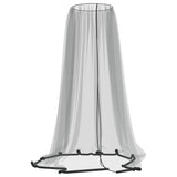 Vidaxl Mosquito Net pro deštník 220 Mesh φ300x230 cm černá